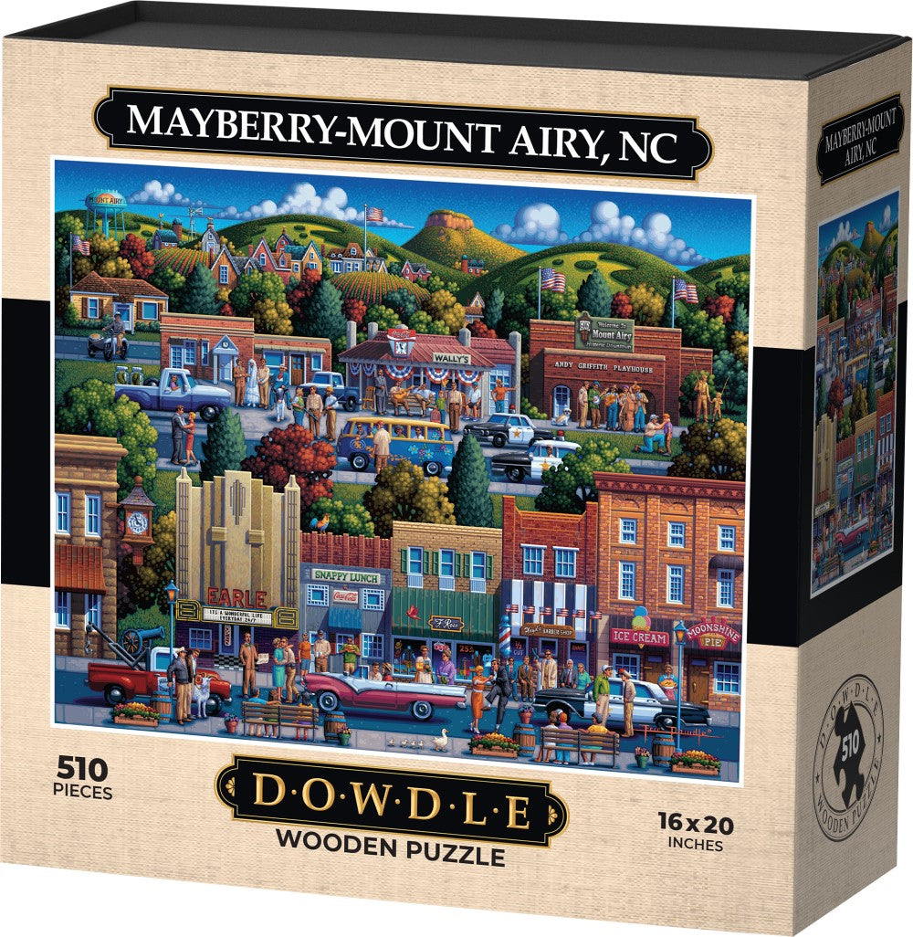 Mt. Airy, Mayberry - Wooden Puzzle