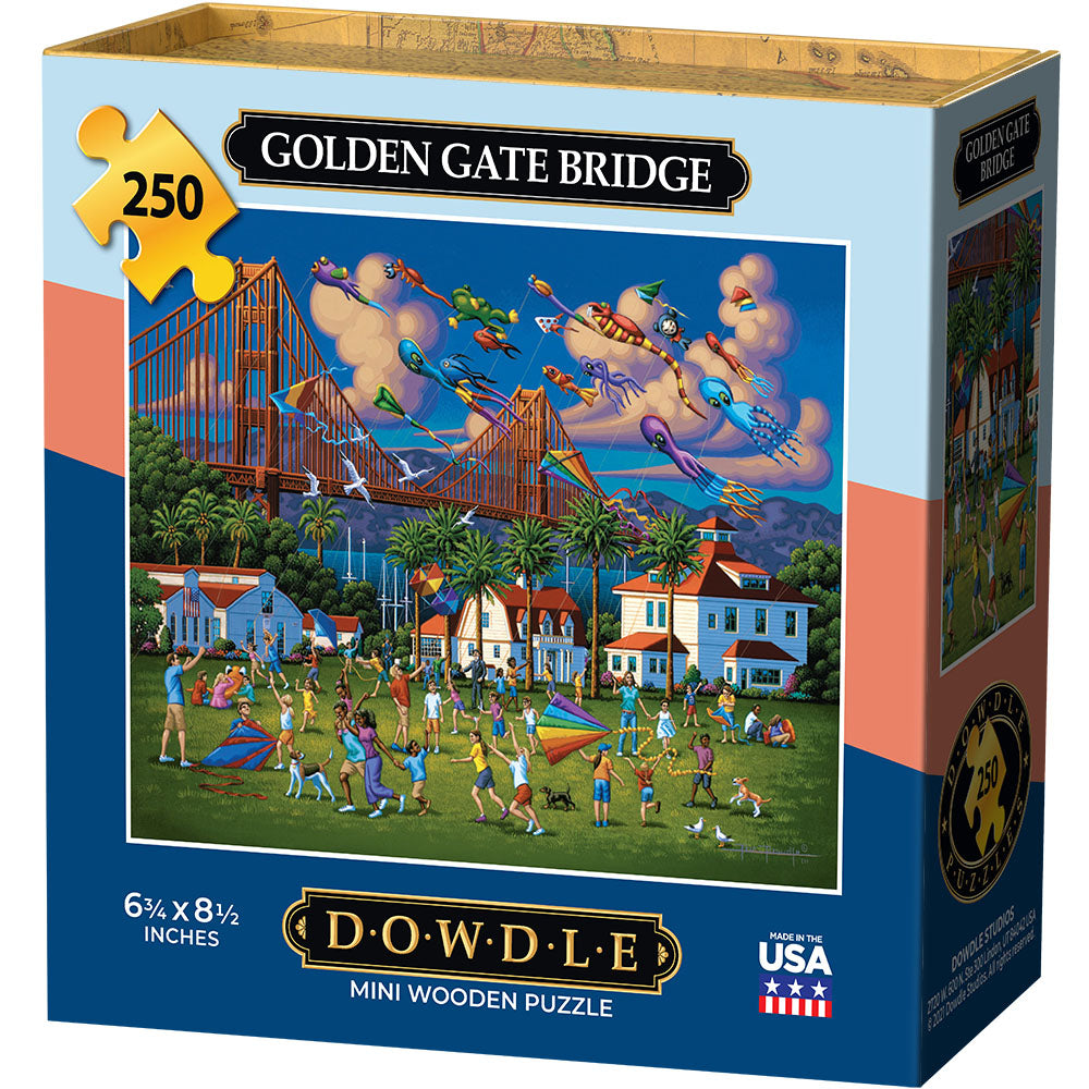 Golden Gate Bridge - Mini Puzzle - 250 Piece