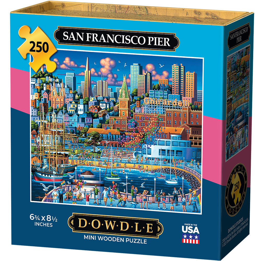 San Francisco Pier - Mini Puzzle - 250 Piece