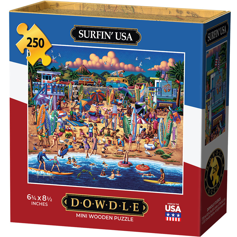 Surfin' USA - Mini Puzzle - 250 Piece