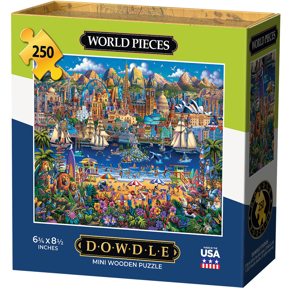 World Pieces - Mini Puzzle - 250 Piece