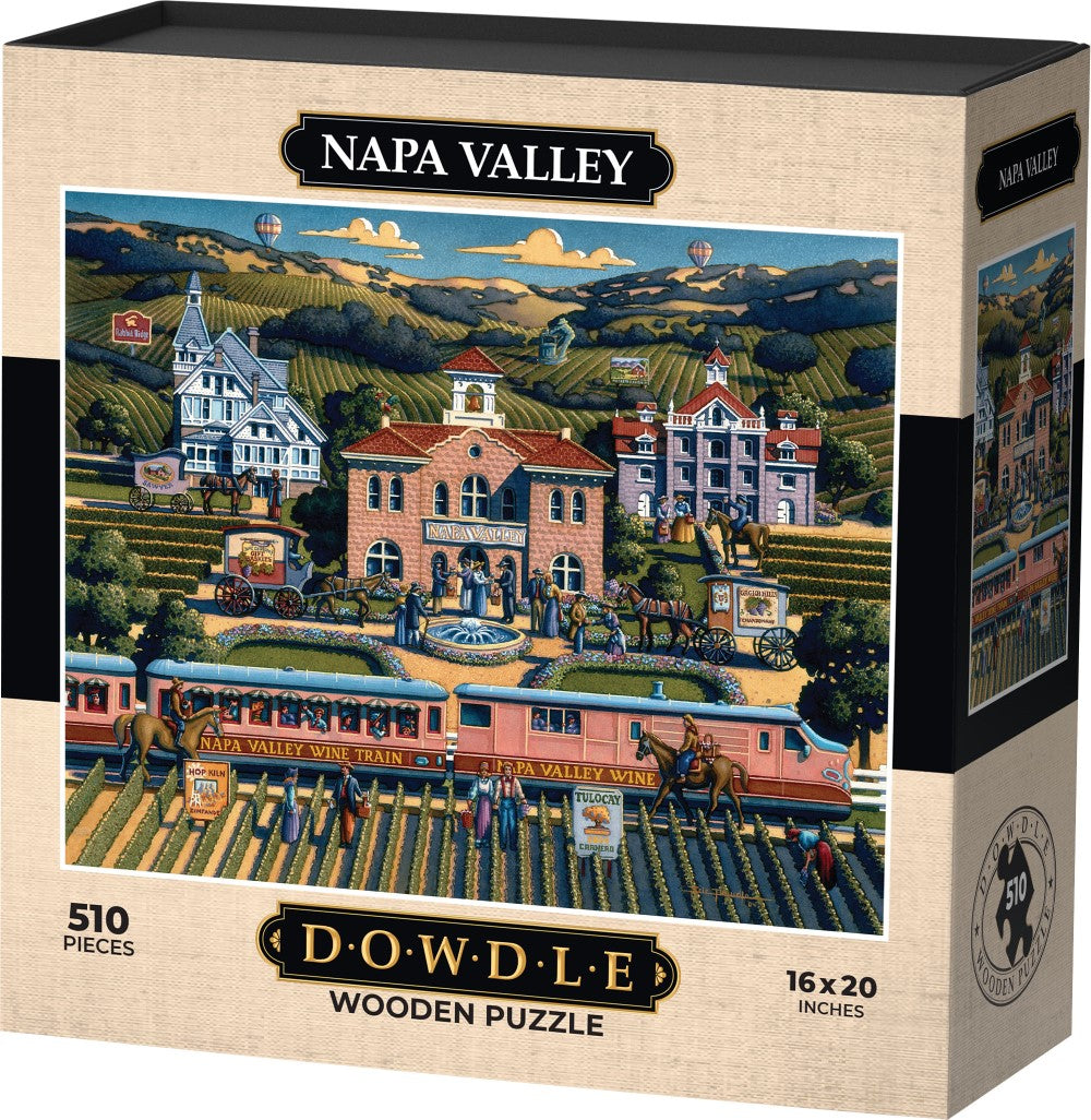 Napa Valley - Wooden Puzzle