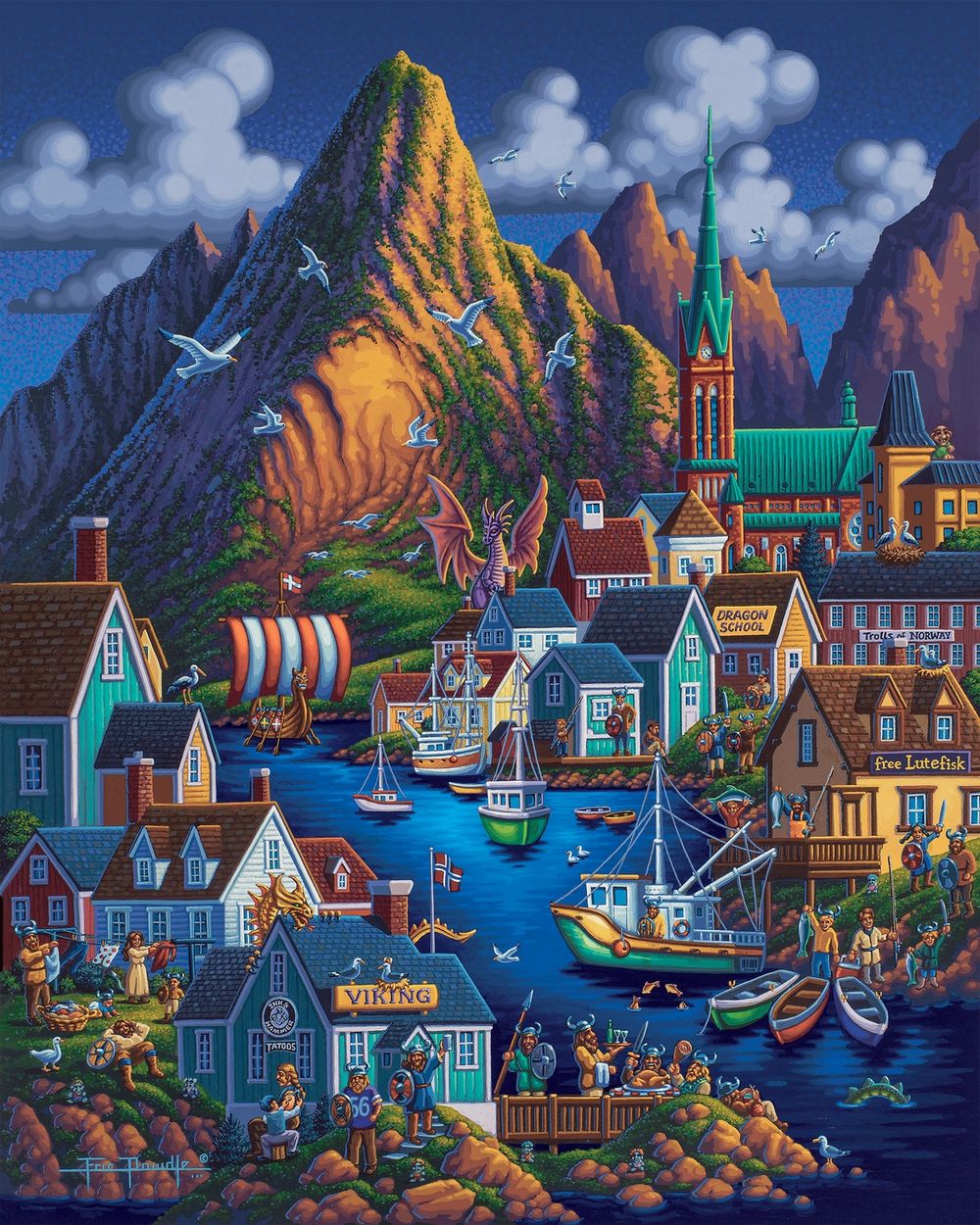 Norway - Personal Puzzle - 210 Piece