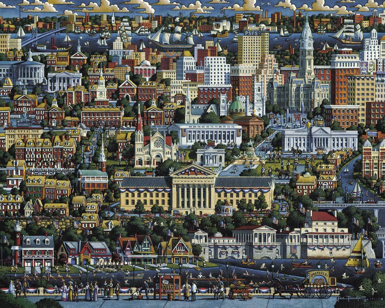 Philadelphia Canvas Gallery Wrap