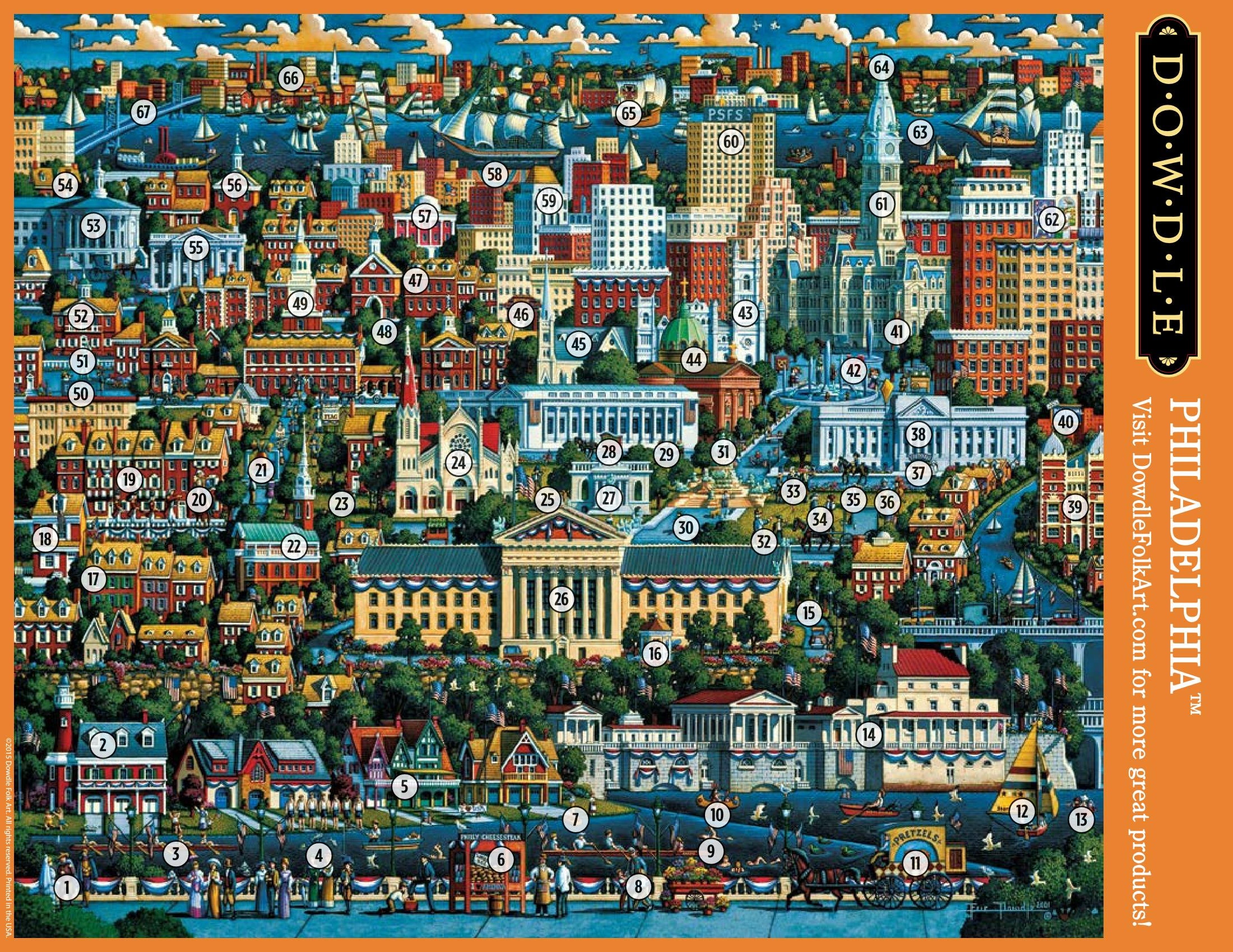 Philadelphia Canvas Gallery Wrap