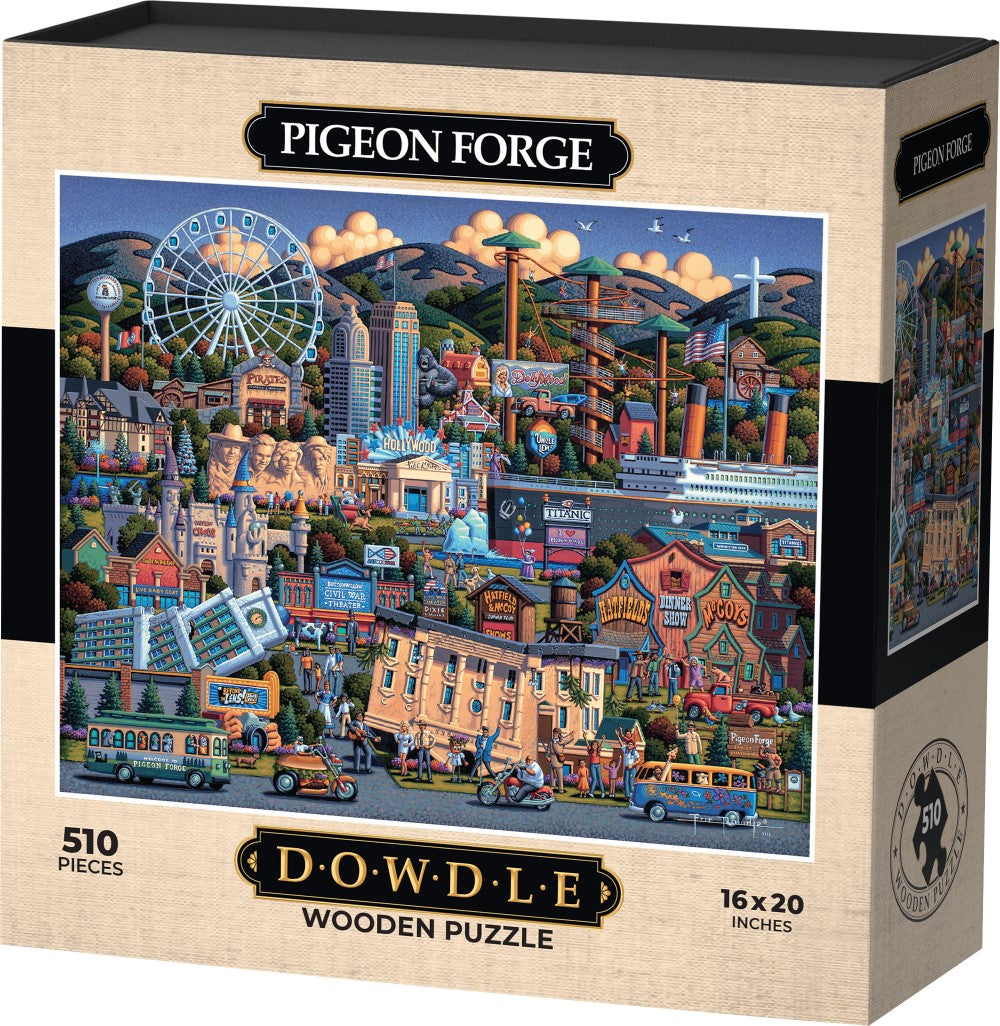 Pigeon Forge - Wooden Puzzle