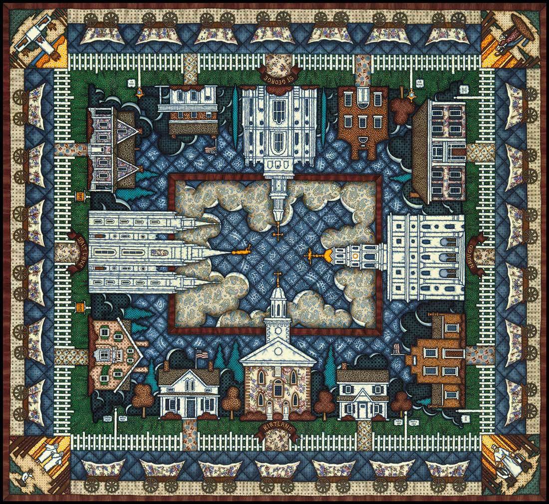 Pioneer Patterns Canvas Gallery Wrap