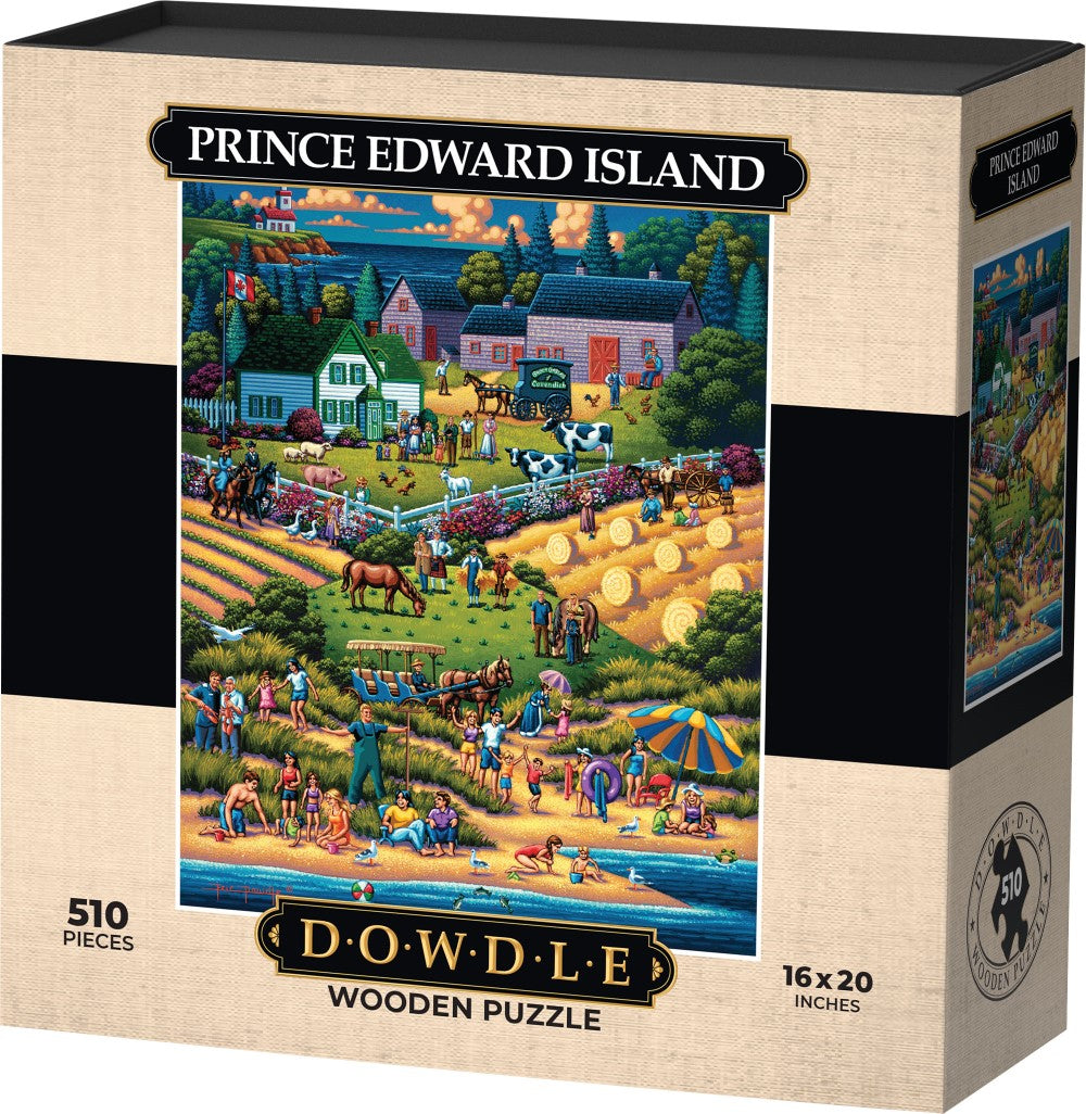 Prince Edward Island - Wooden Puzzle