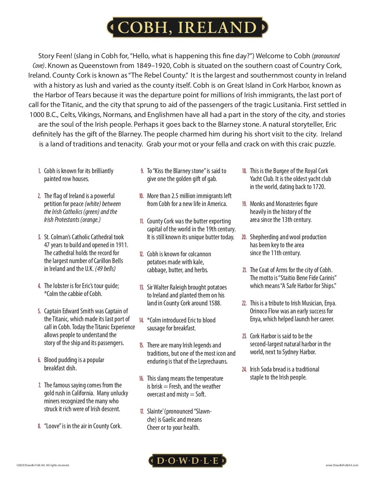 Cobh Ireland Fine Art