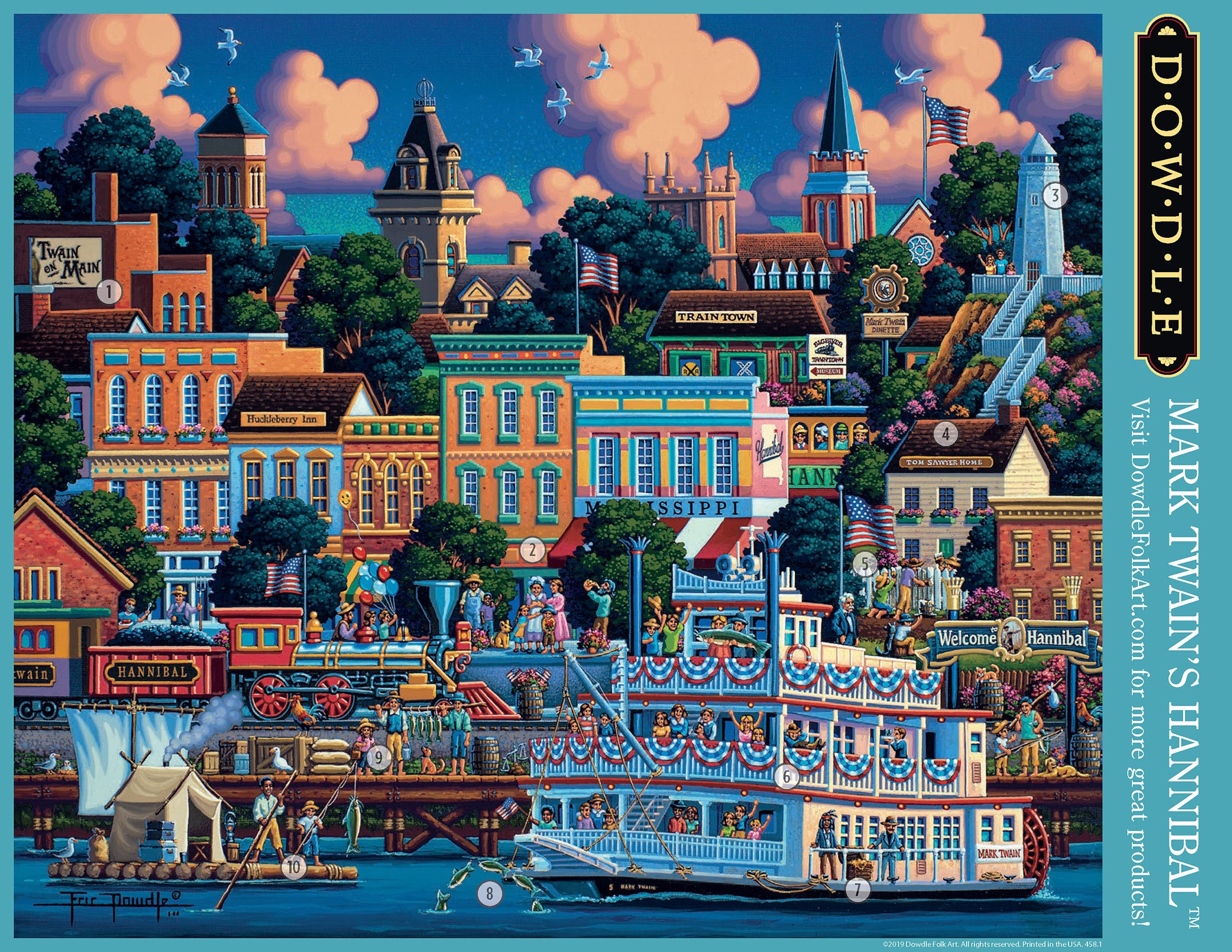 Mark Twain's Hannibal | 500 Piece
