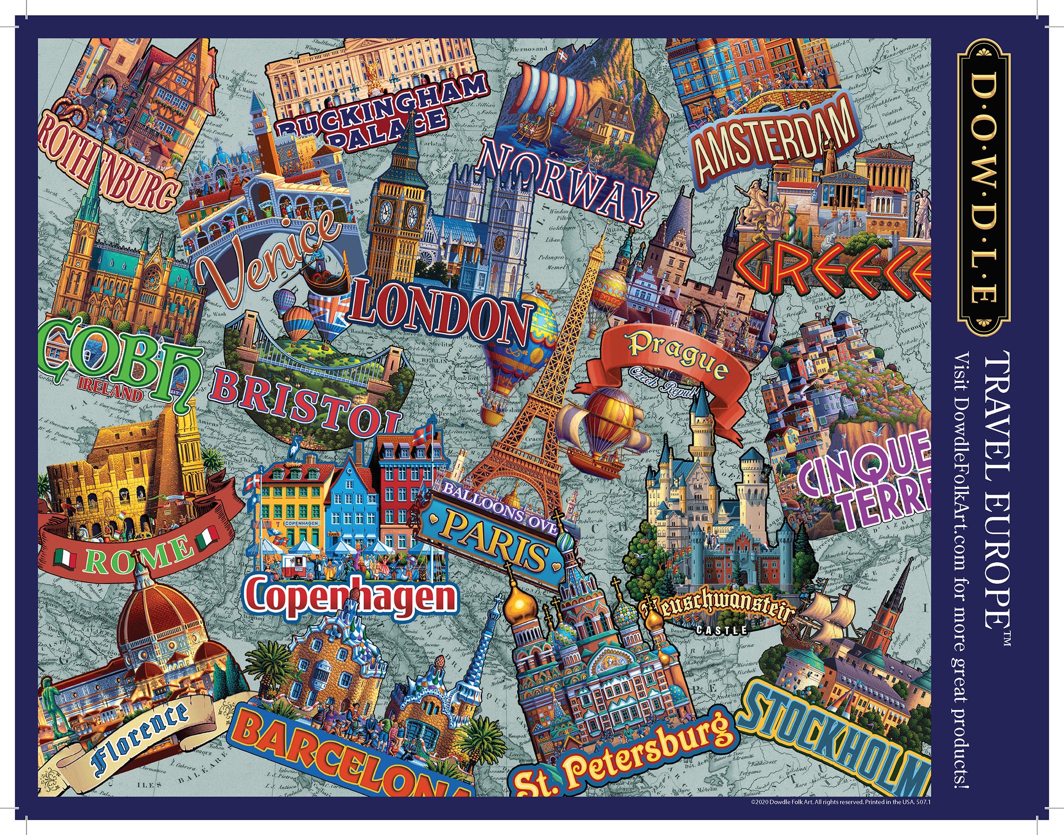 Travel Europe | 300 Piece