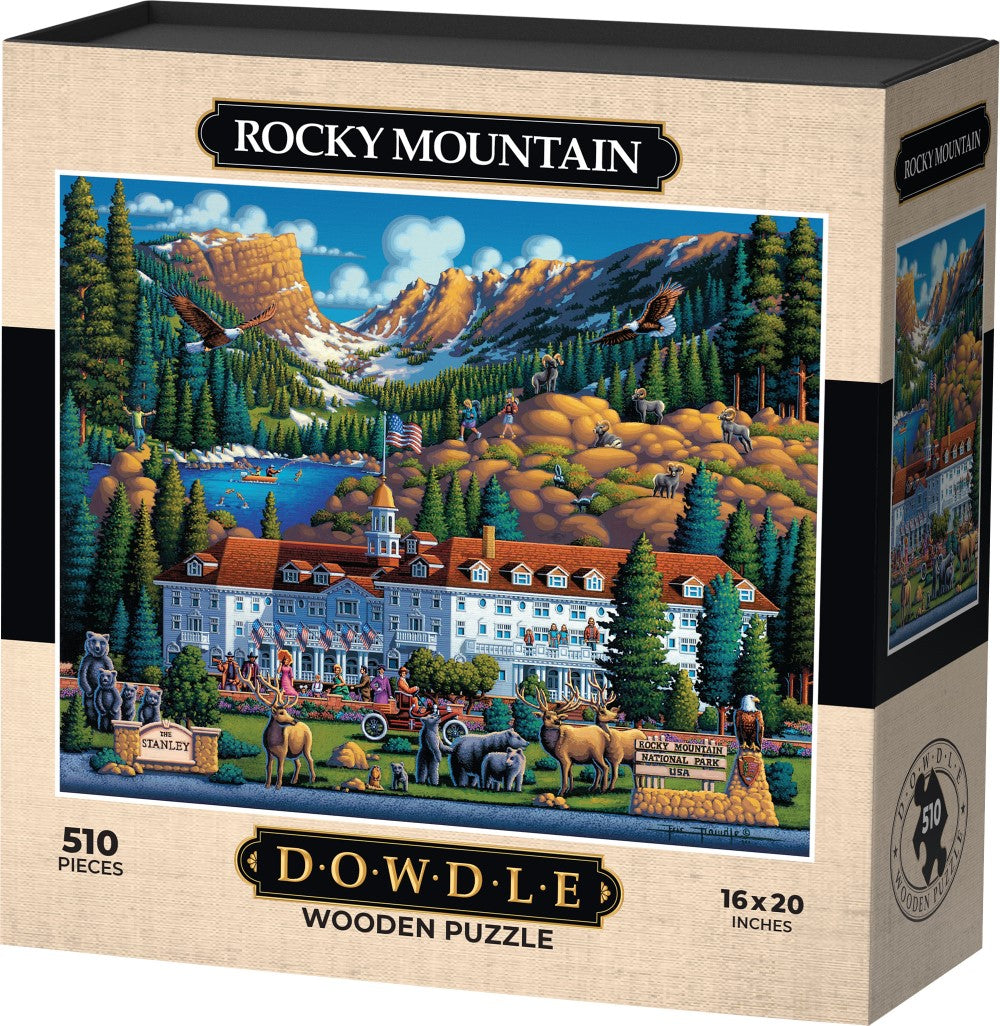 Rocky Mountain National Park - Wooden Puzzle