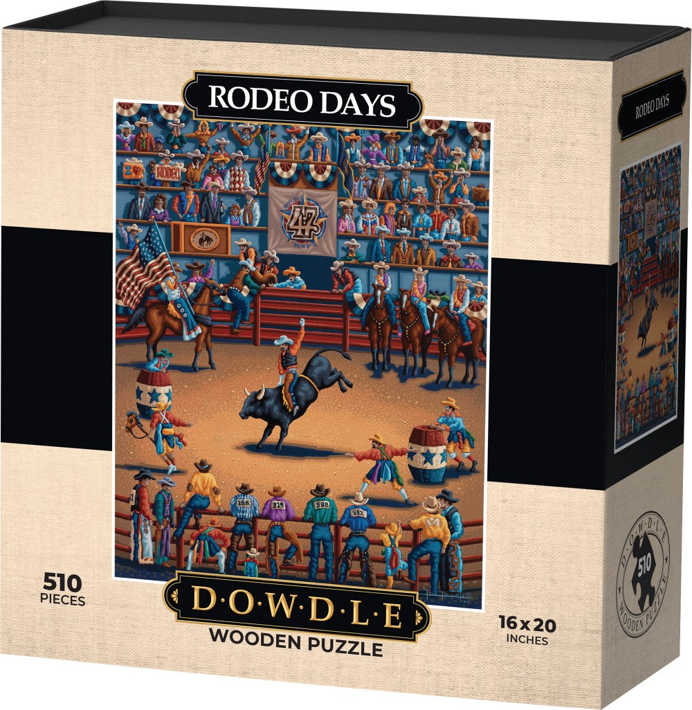 Rodeo Days - Wooden Puzzle