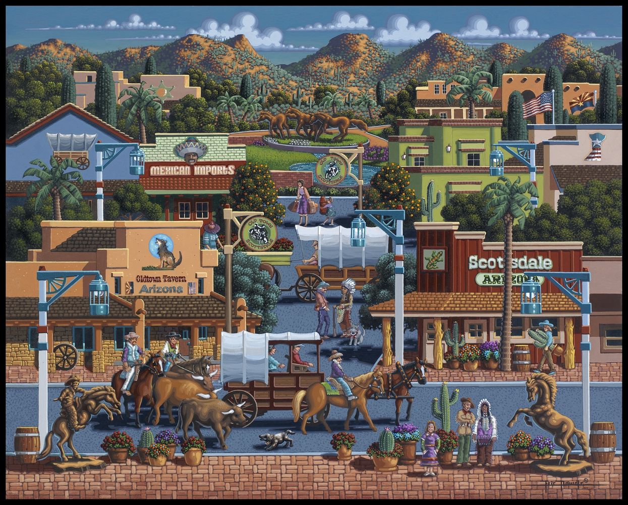Scottsdale - Wooden Puzzle