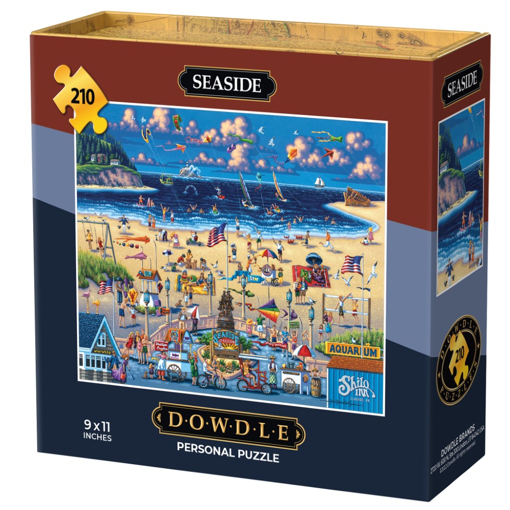 Seaside | 210 Piece Personal Puzzle