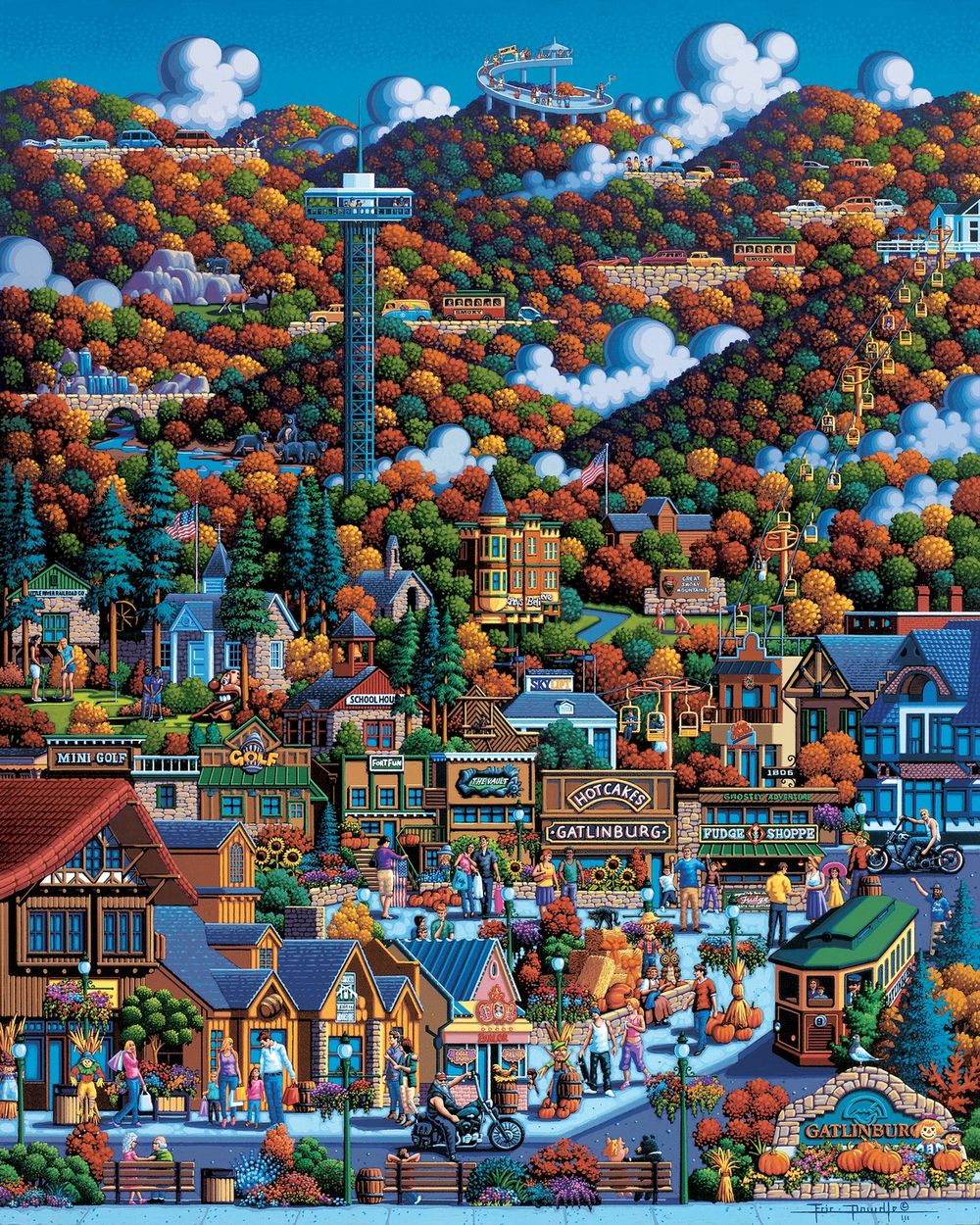 Smoky Mountains | 210 Piece Personal Puzzle