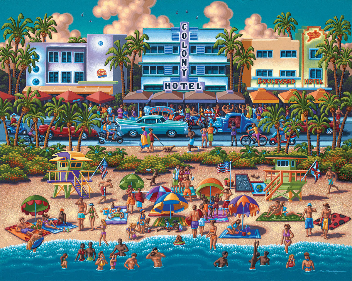 South Beach - Wooden Puzzle