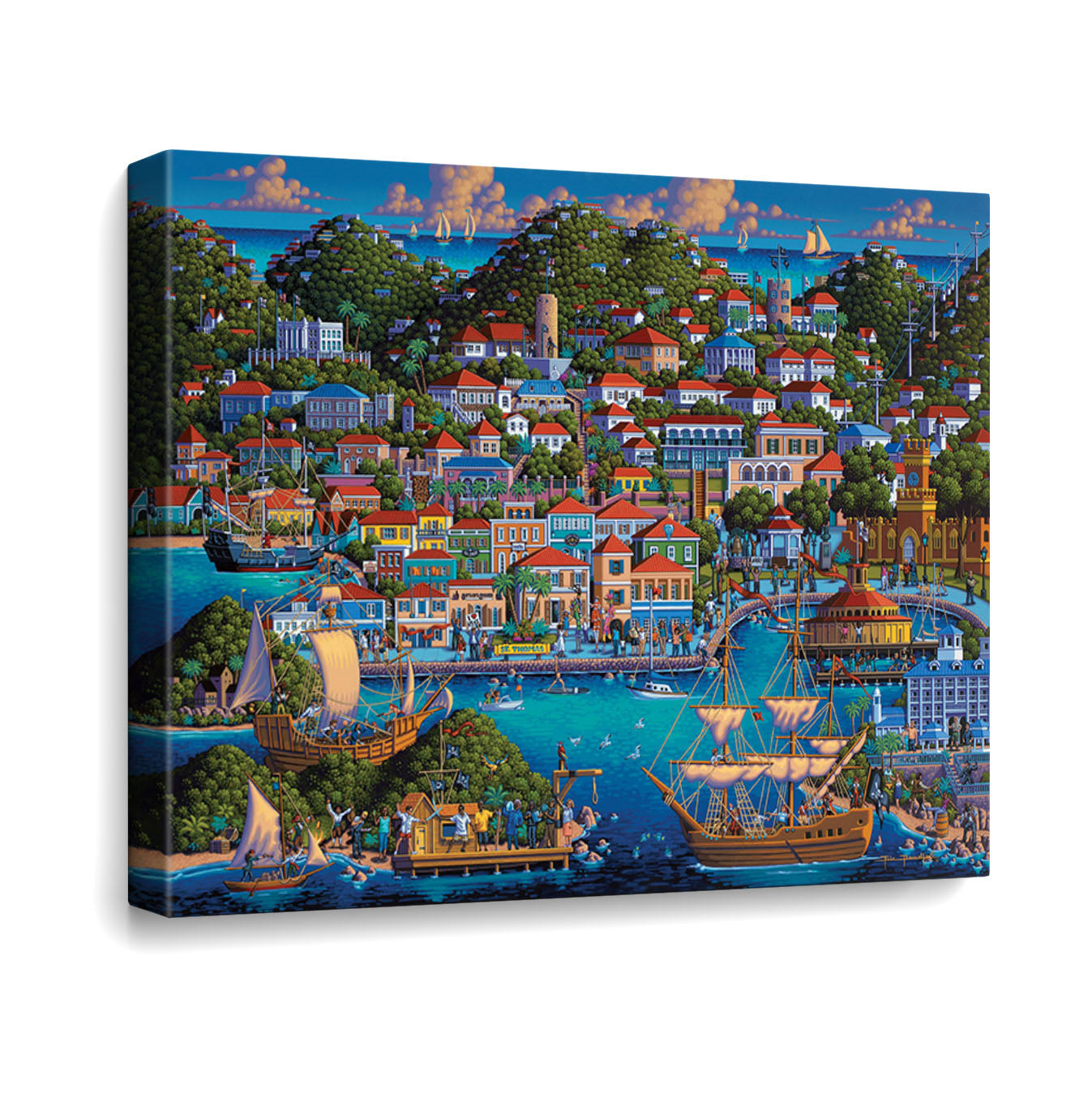 St. Thomas Canvas Gallery Wrap