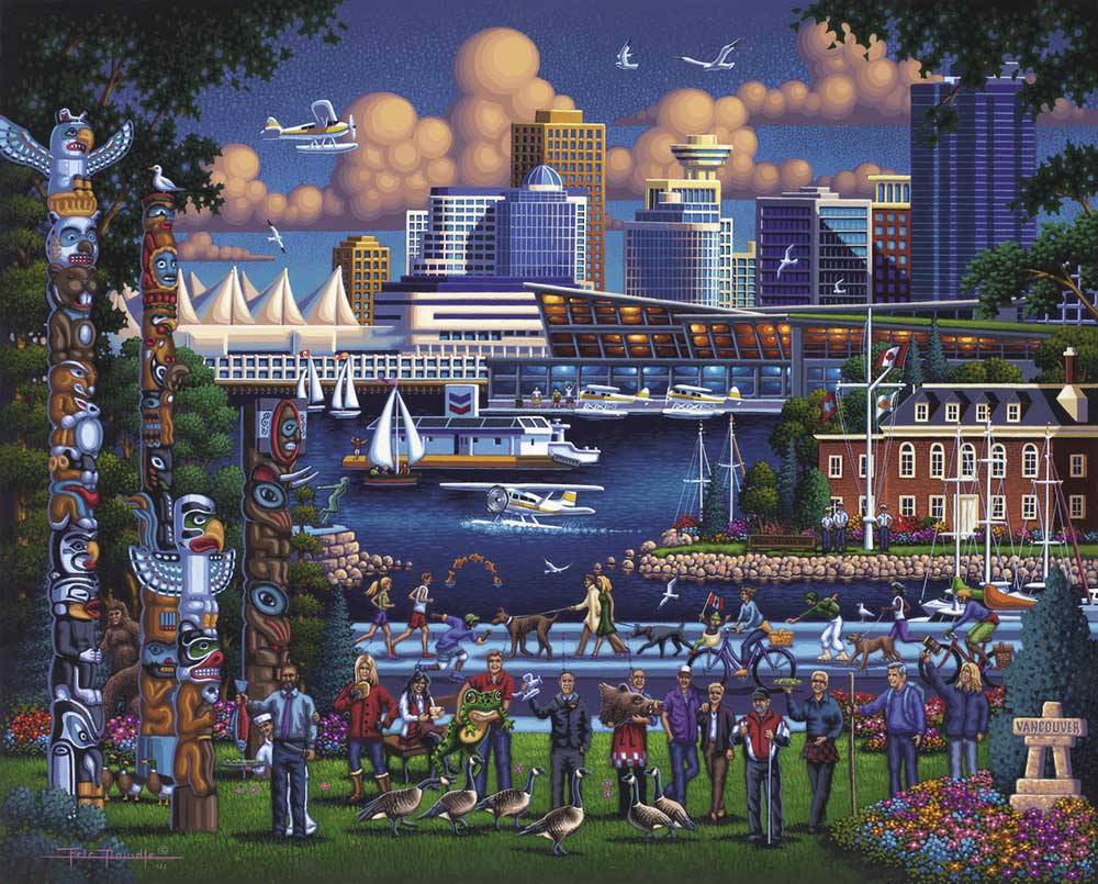 Stanley Park Canvas Gallery Wrap