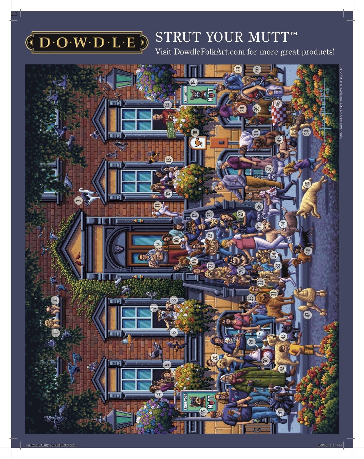 Strut Your Mutt Canvas Gallery Wrap