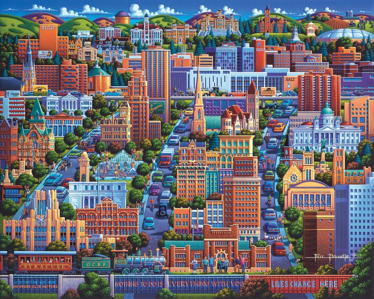 Syracuse - Wooden Puzzle
