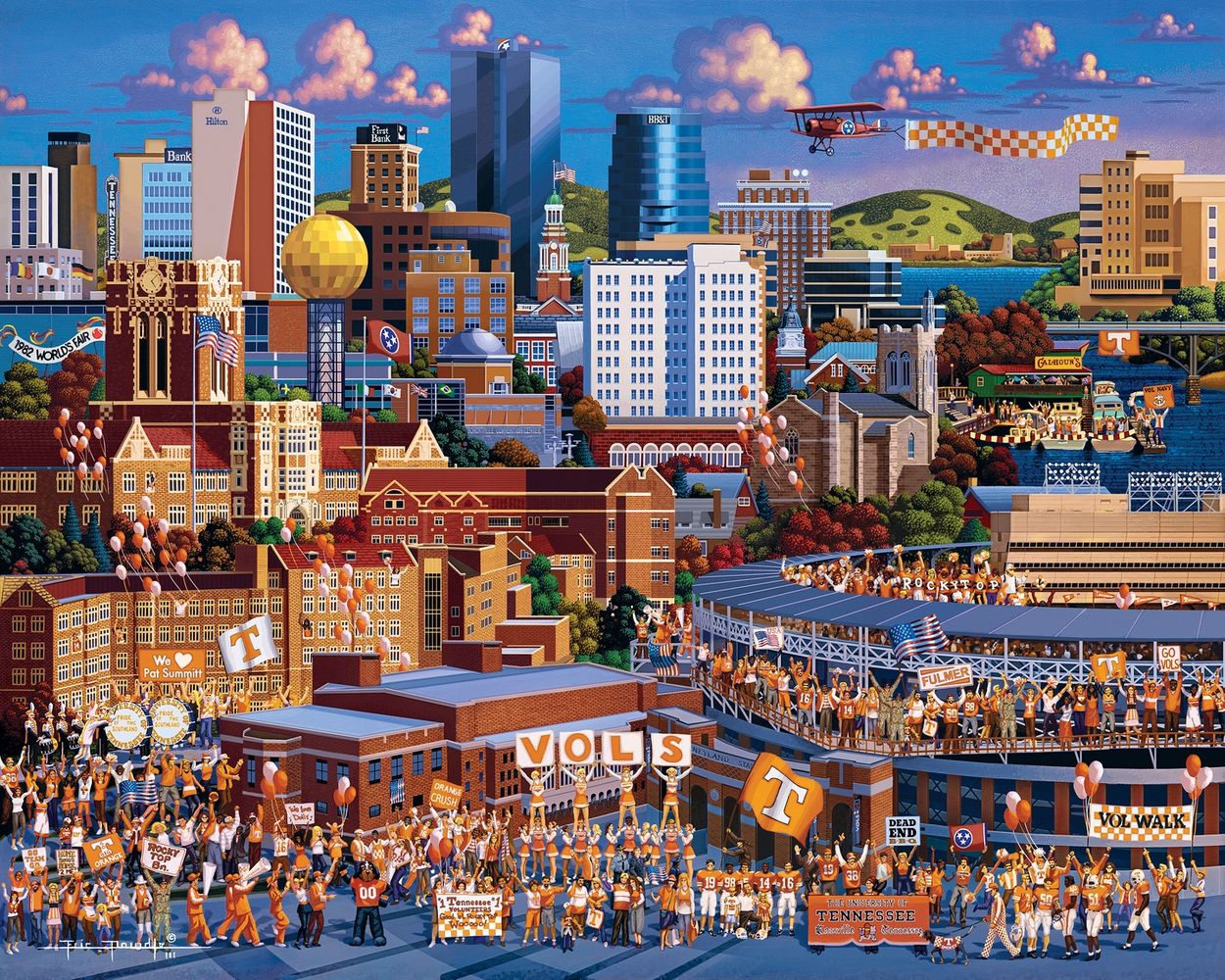 Tennessee Volunteers - Wooden Puzzle