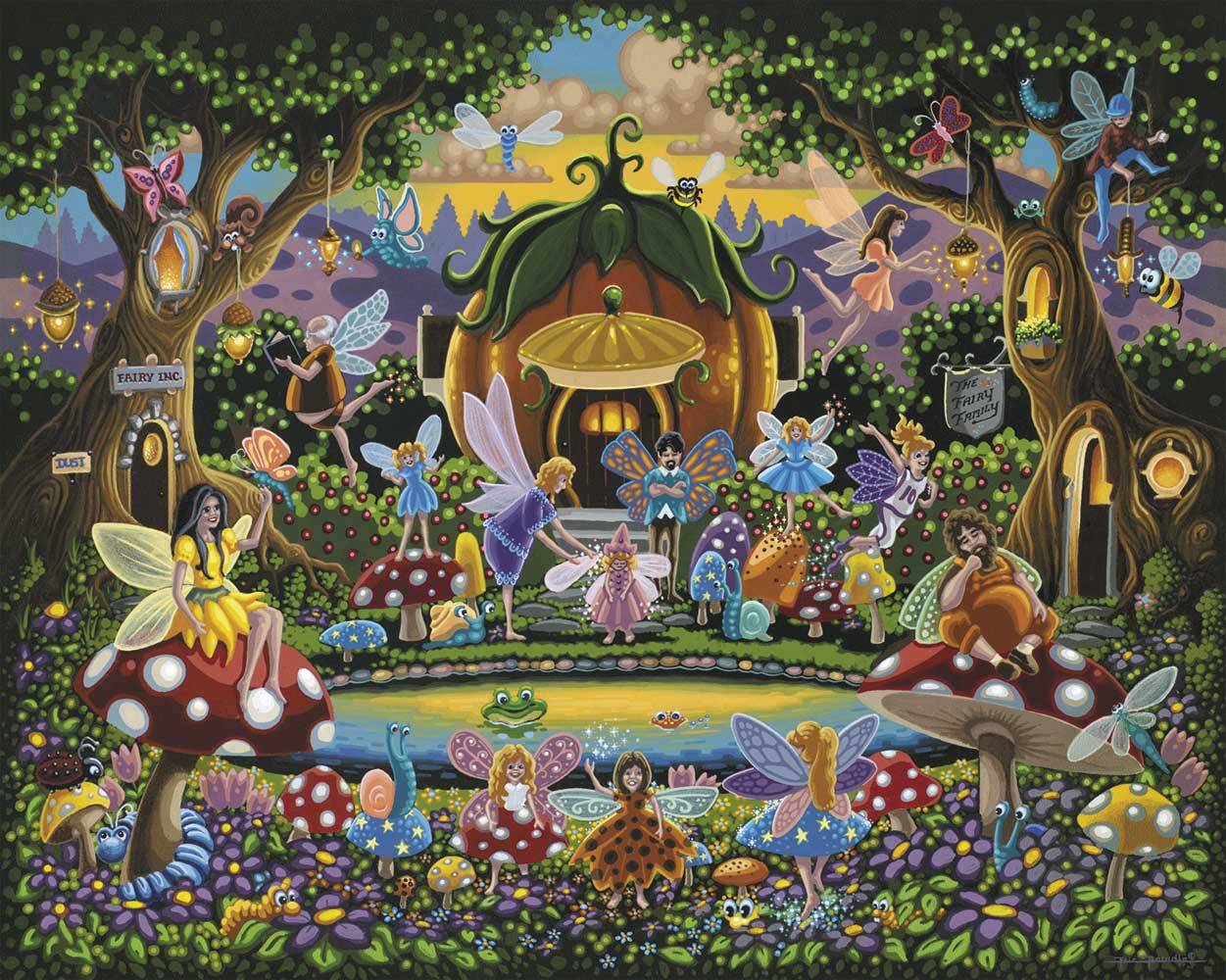 The Fairy Family Canvas Gallery Wrap