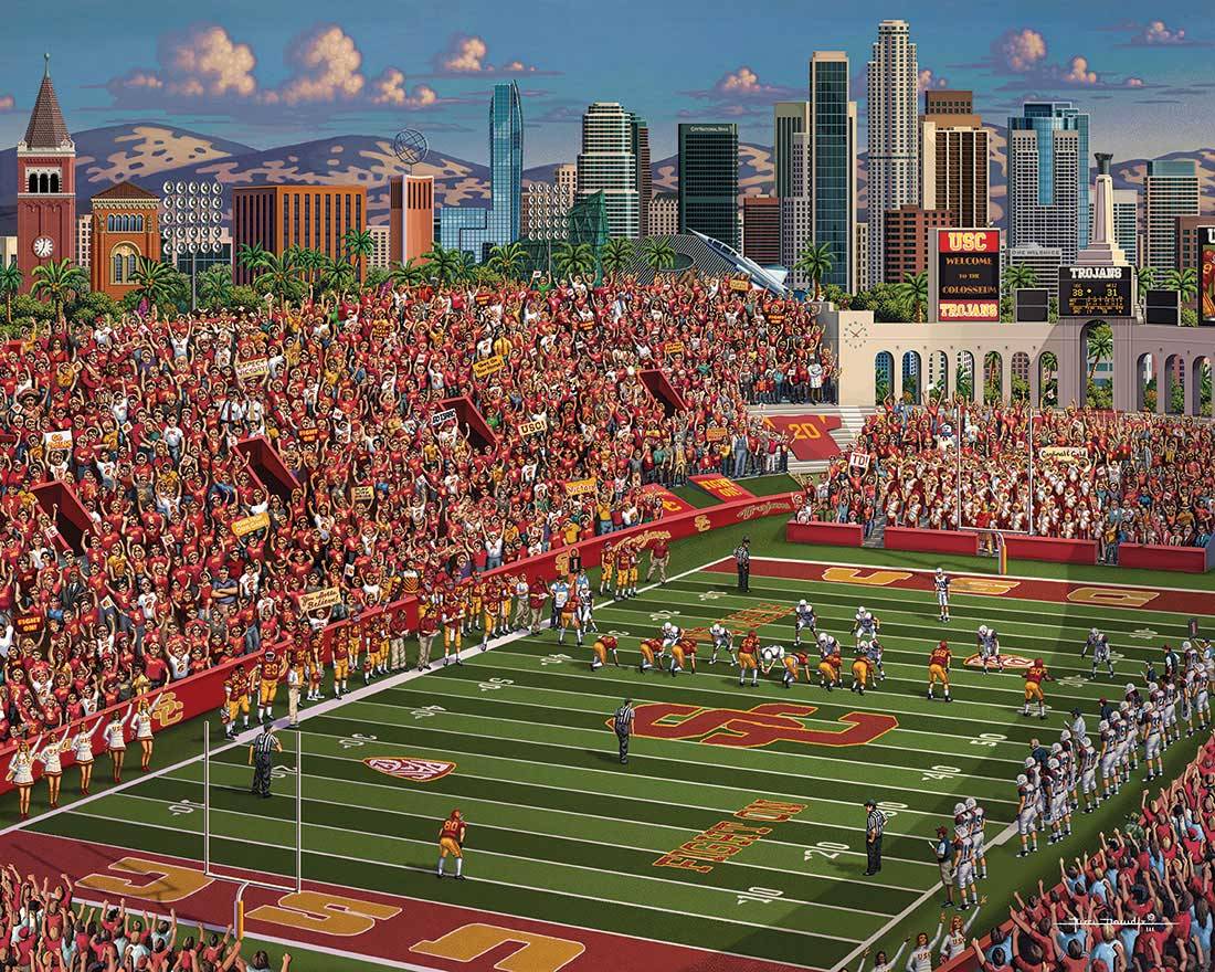 USC Trojans Canvas Gallery Wrap