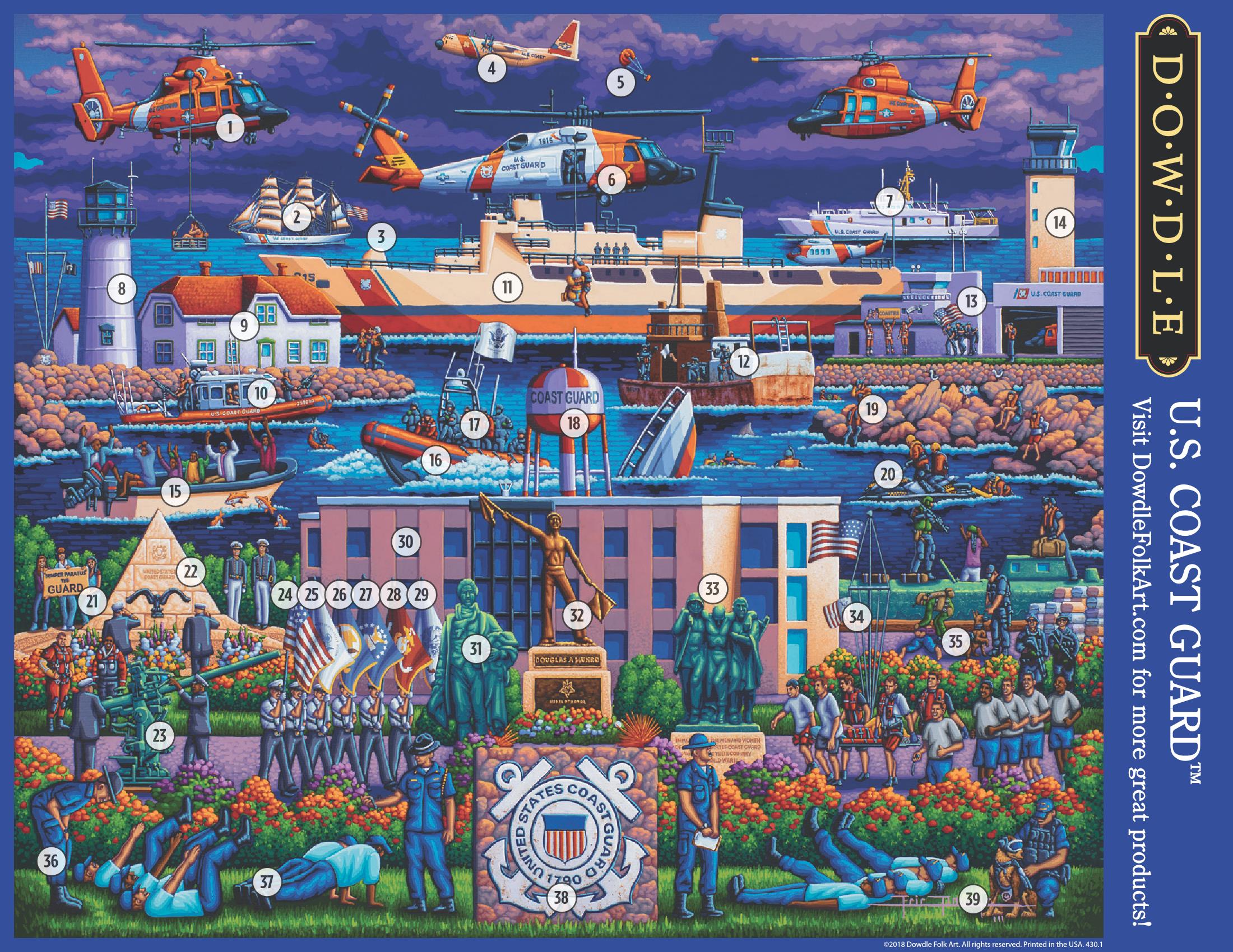 U.S. Coast Guard Canvas Gallery Wrap