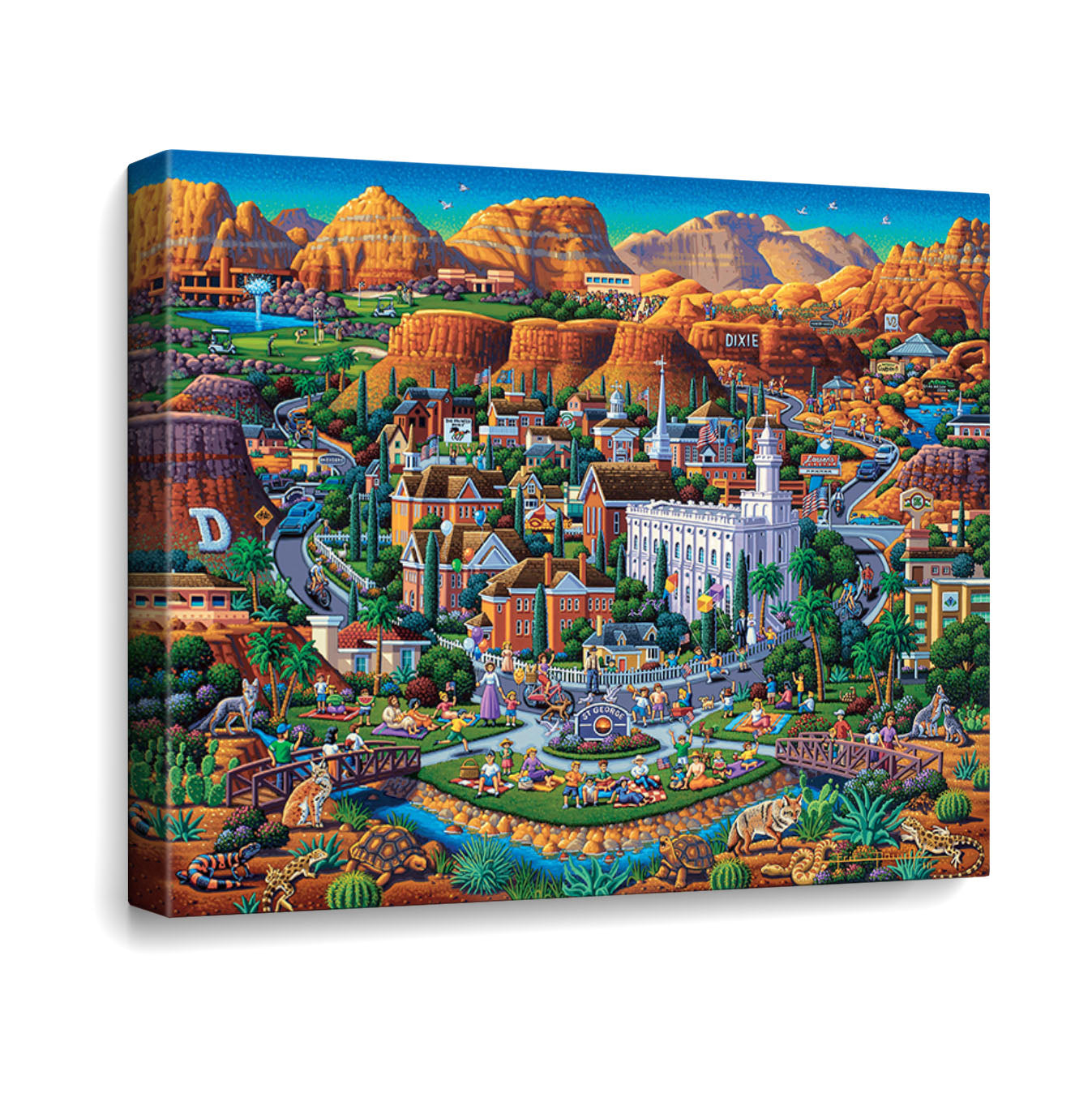 Utah's Dixie Canvas Gallery Wrap