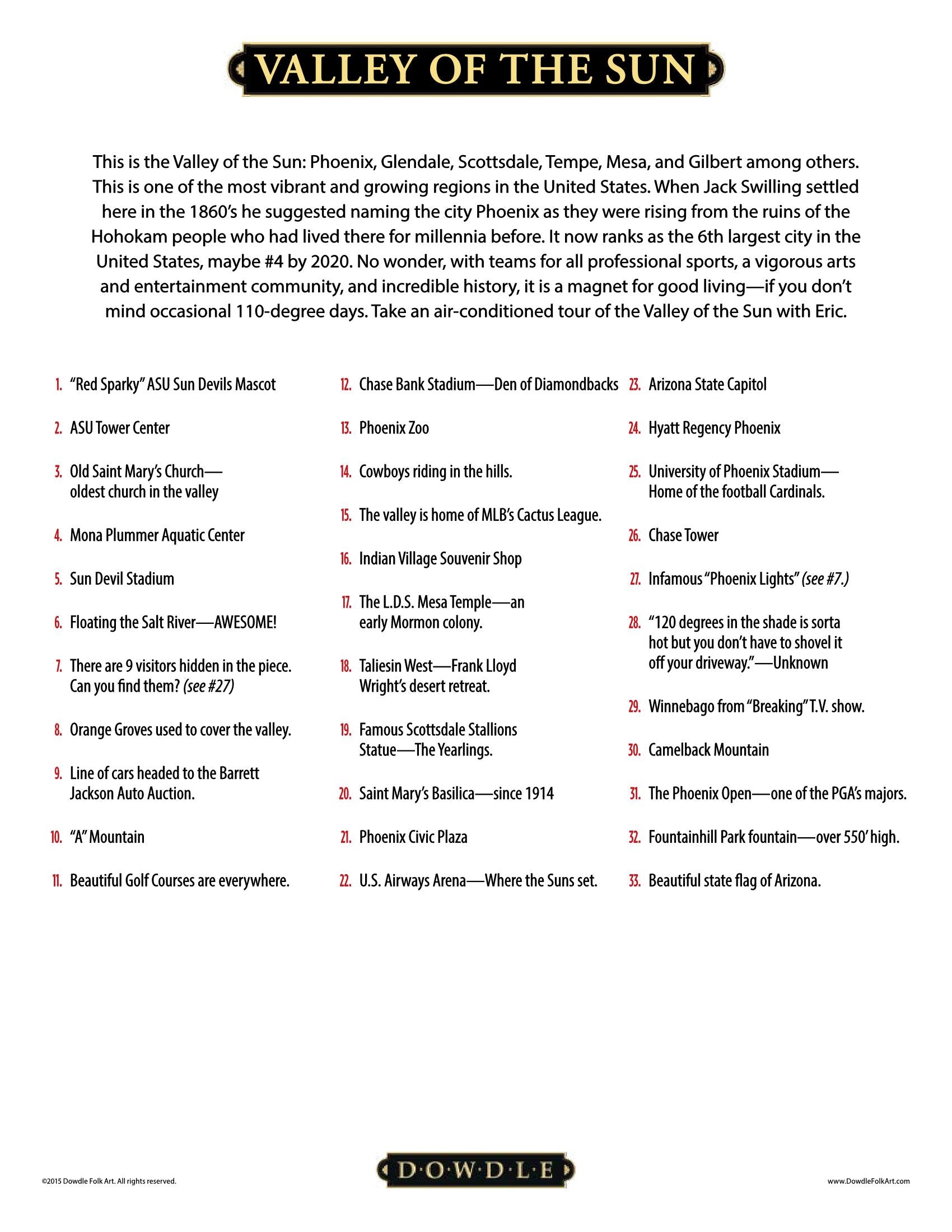 Valley of the Sun Canvas Gallery Wrap