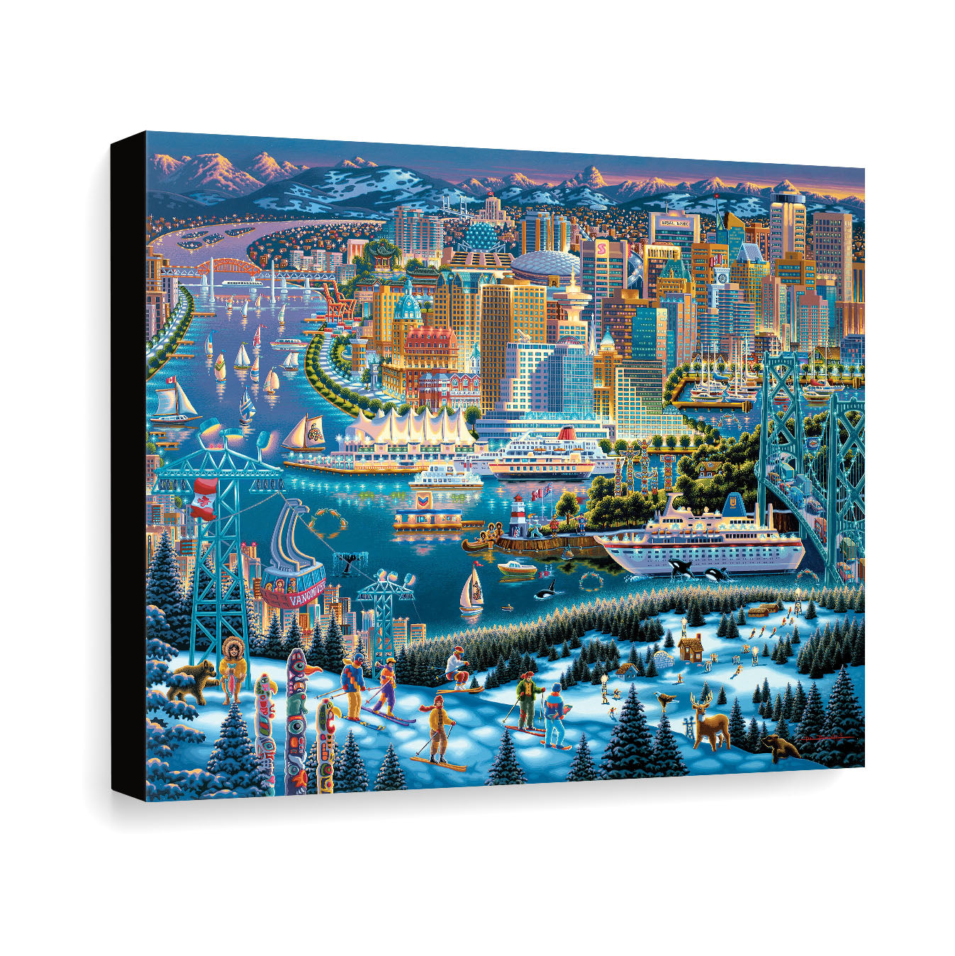 Vancouver - Canvas Gallery Wrap