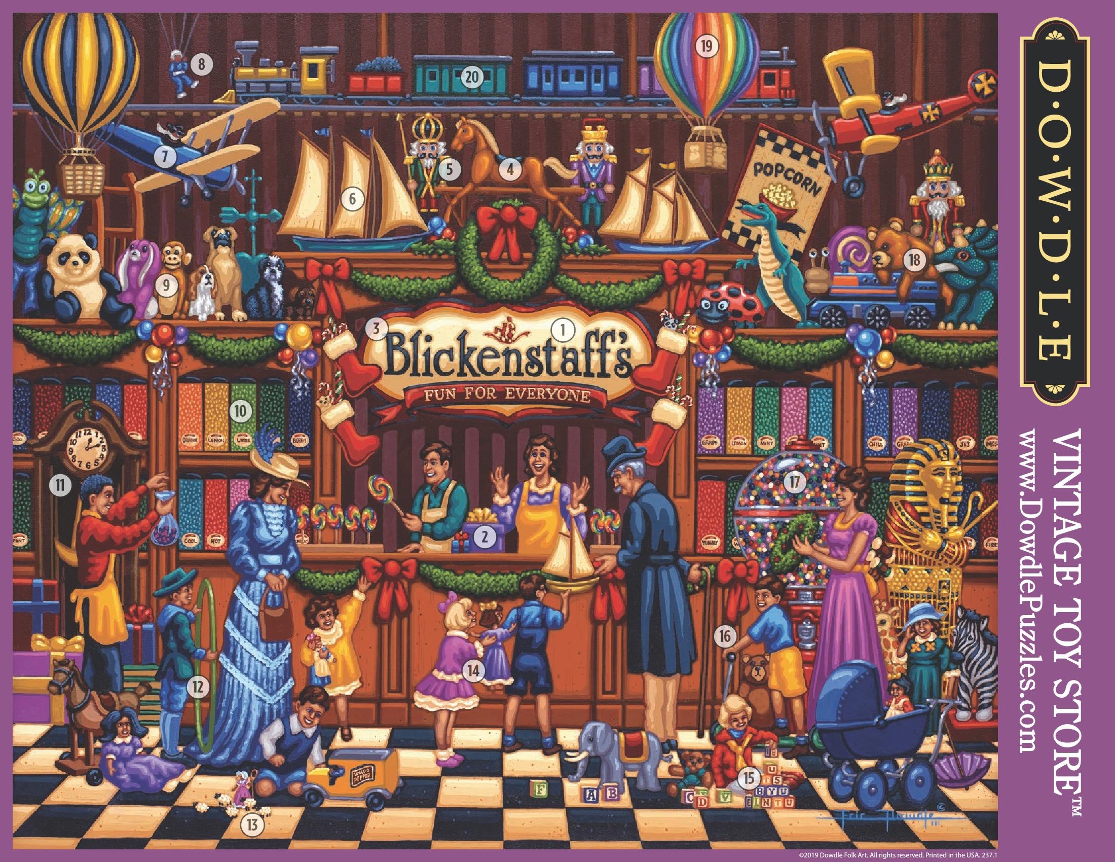 Vintage Toy Store | 500 Piece