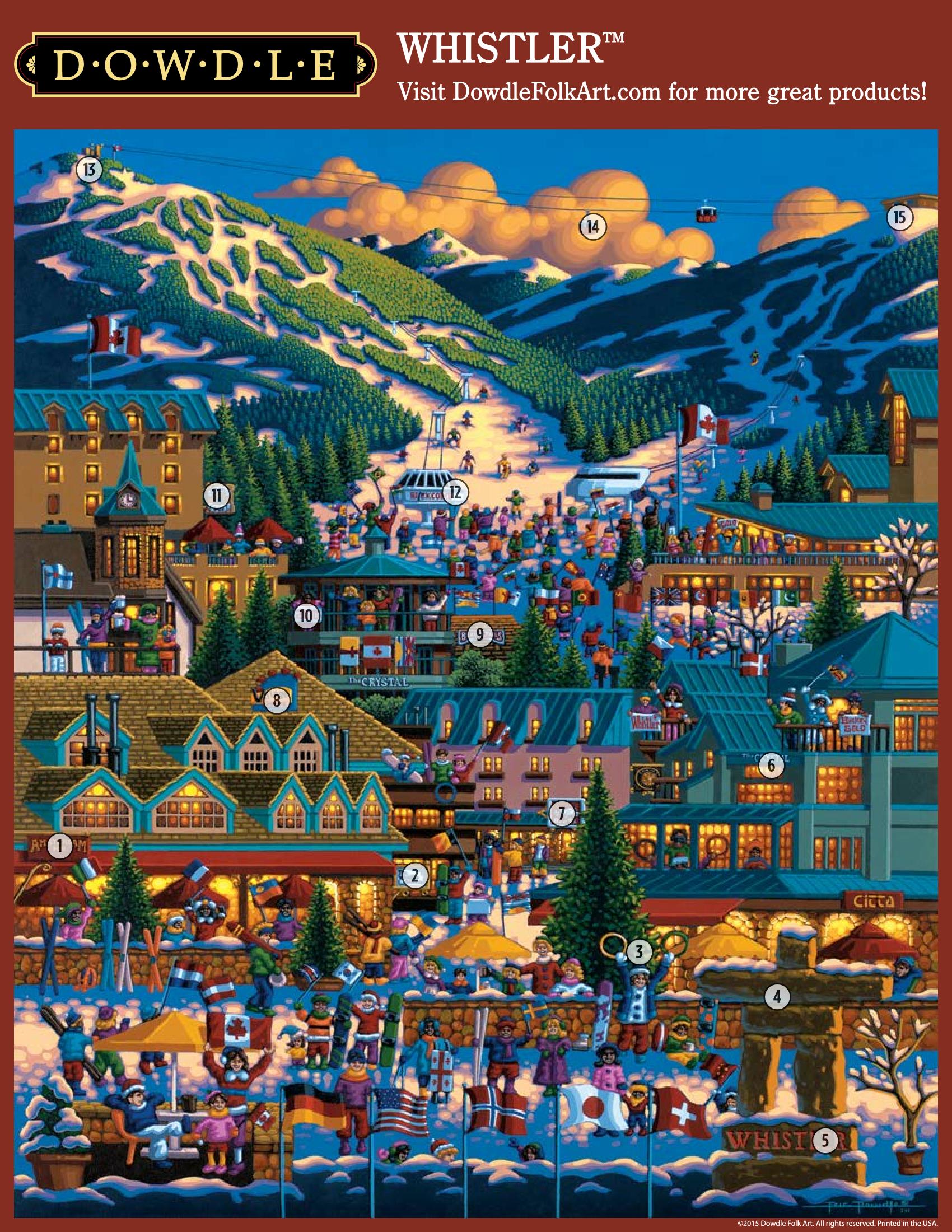 Whistler Canvas Gallery Wrap