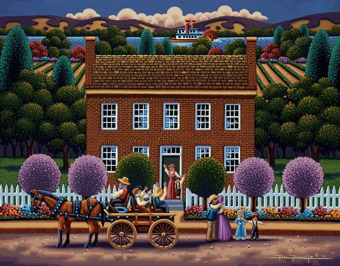 Wilford Woodruff Home Fine Art