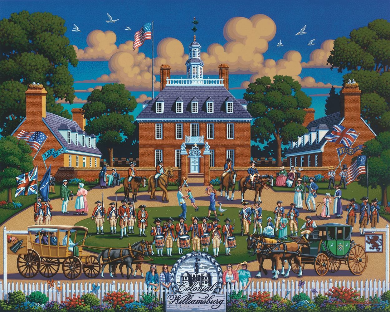 Williamsburg - Wooden Puzzle