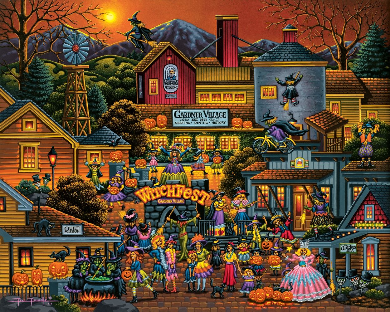 Witchfest - Wooden Puzzle