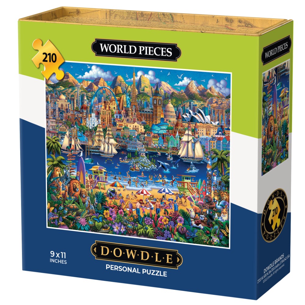World Pieces | 210 Piece Personal Puzzle