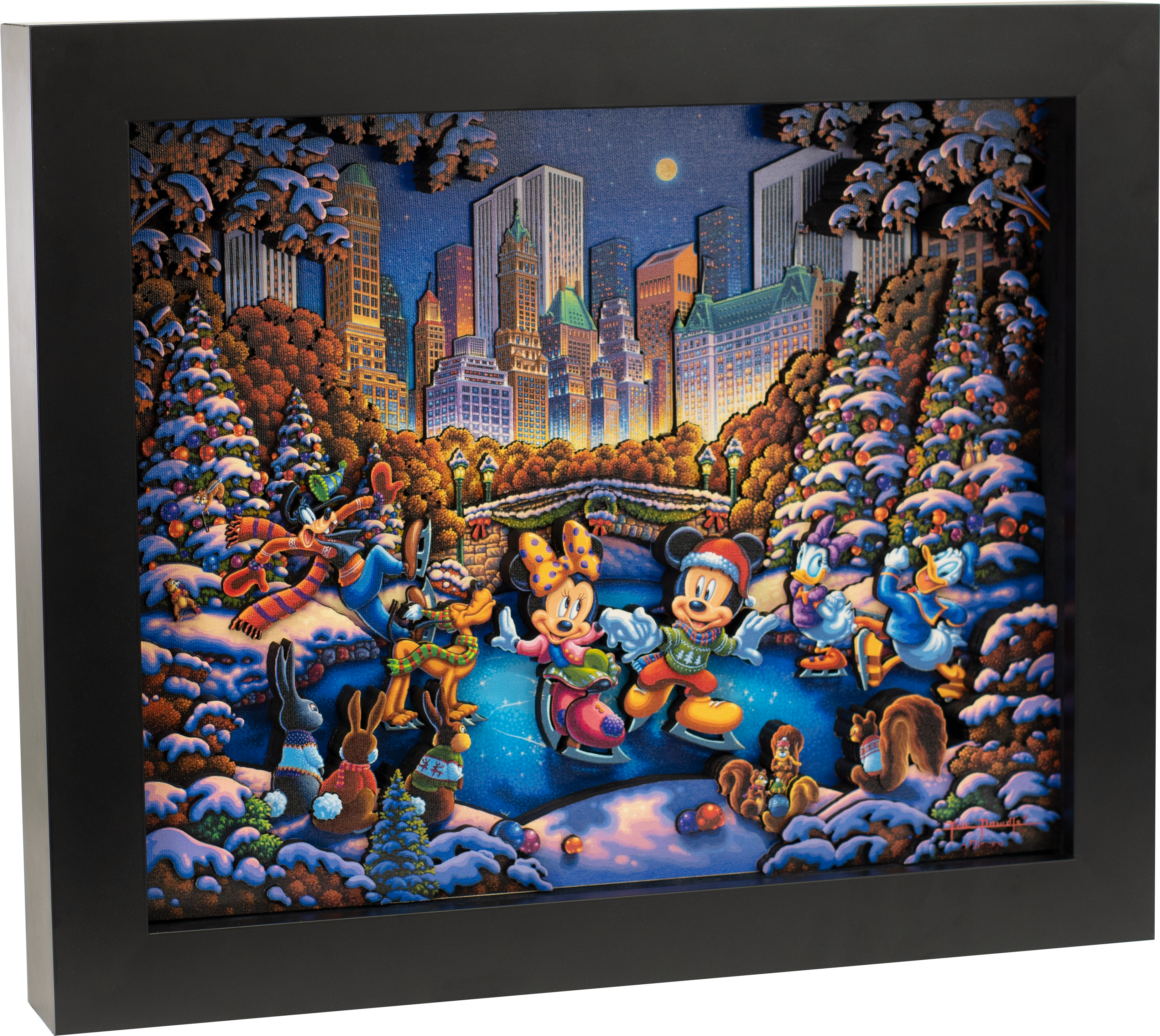 Mickey and Friends Skating in Central Park – Stratascape