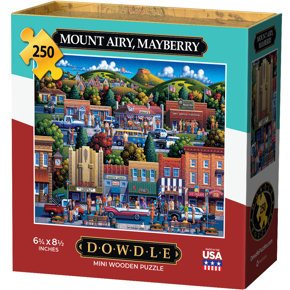 Mt. Airy, Mayberry - Mini Puzzle - 250 Piece