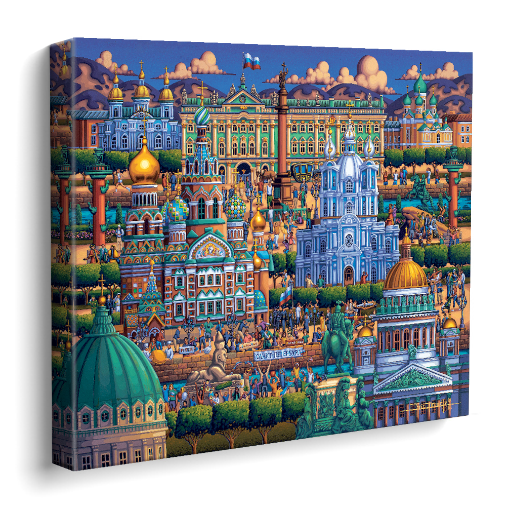 St. Petersburg Canvas Gallery Wrap