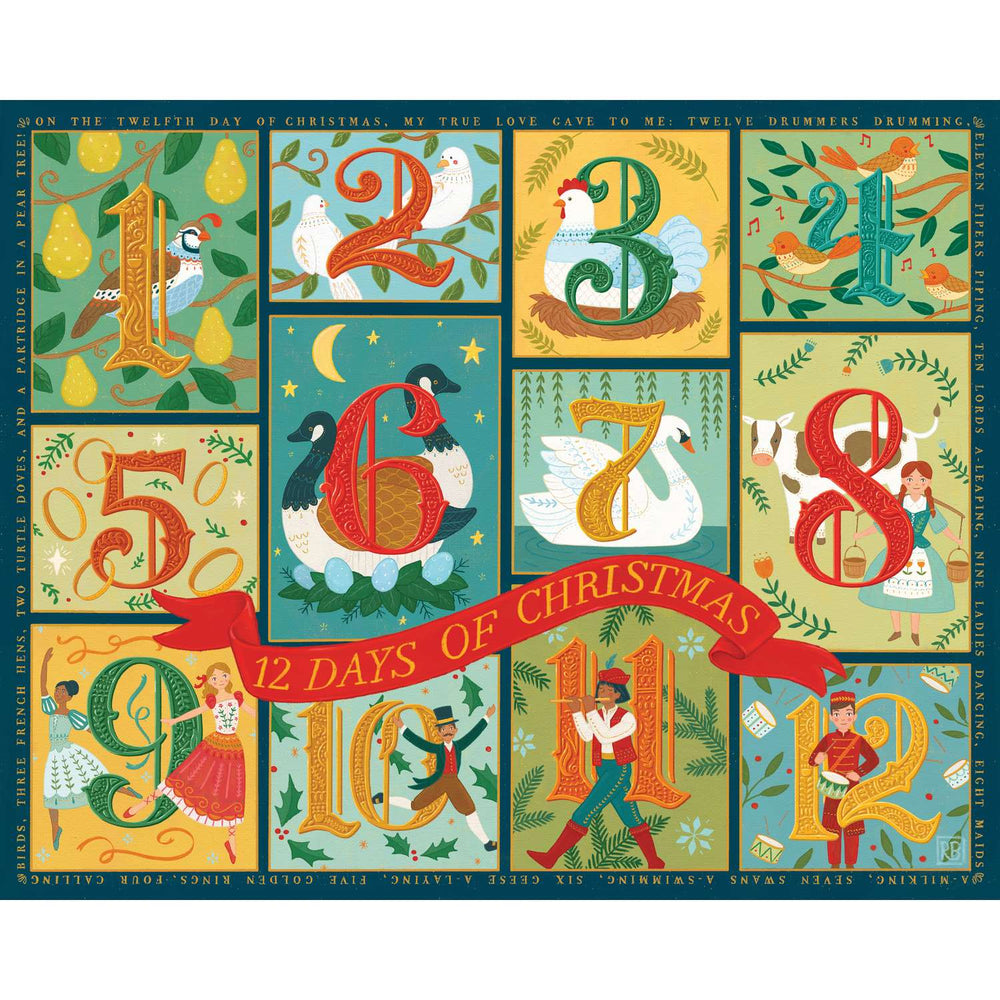 12 Days of Christmas - Personal Puzzle - 210 Piece