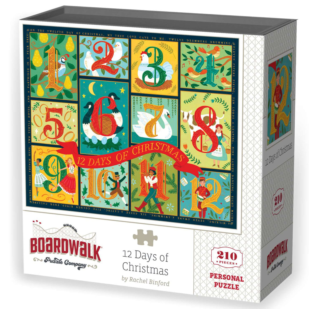 12 Days of Christmas - Personal Puzzle - 210 Piece