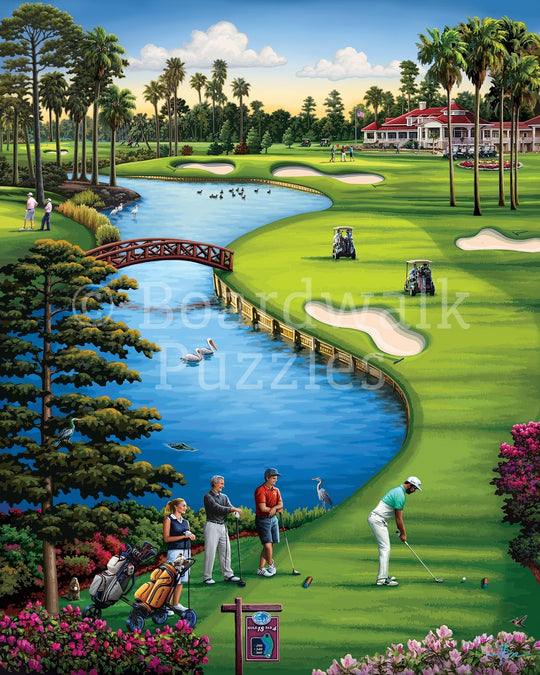 18th Hole - Personal Puzzle - 210 Piece