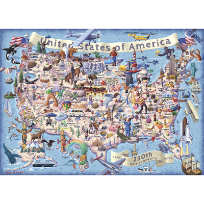 America the Beautiful - 250th Anniversary | 2500 Piece Collector's Edition