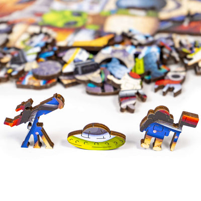 Astro-Nut | Luxury Wood Puzzle