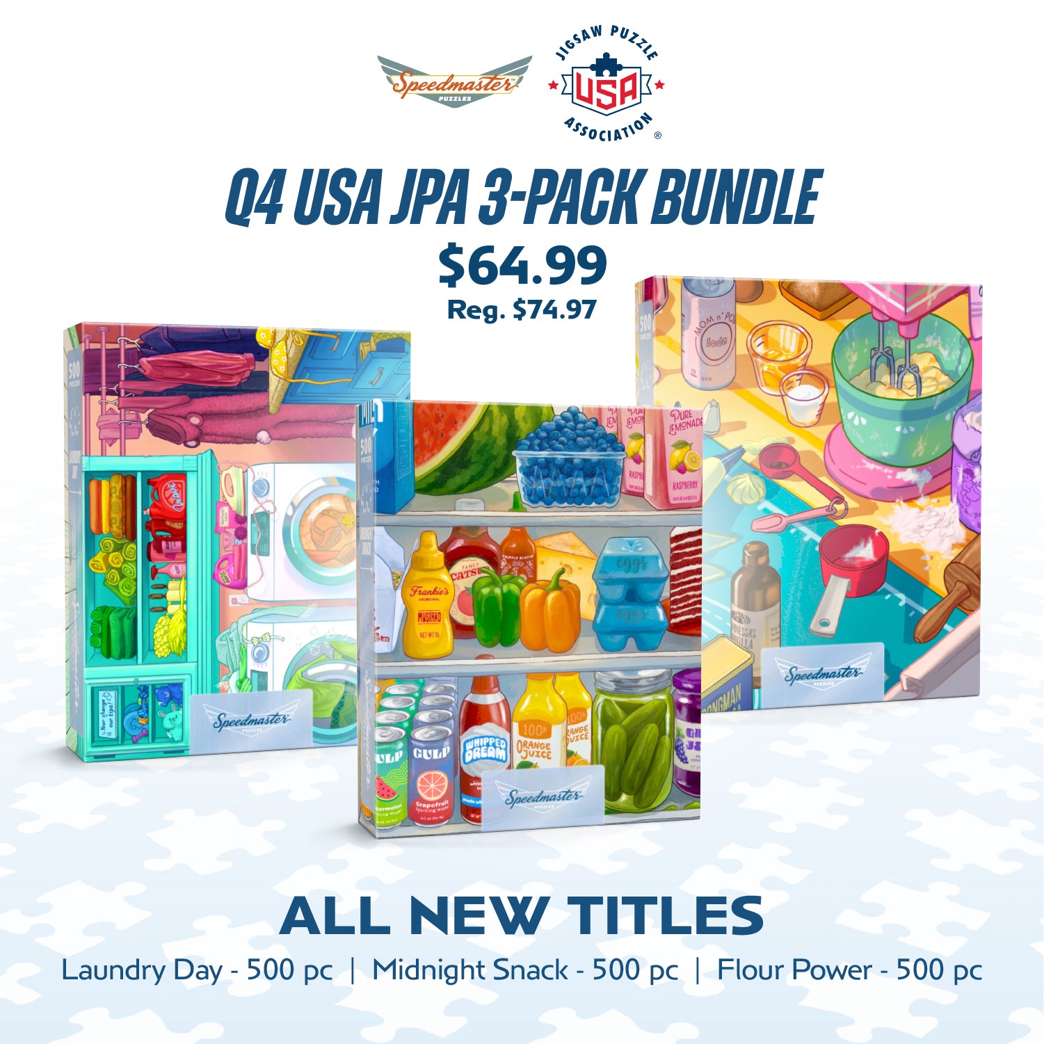 USA JPA Q4 Speedmaster 3-Pack Bundle
