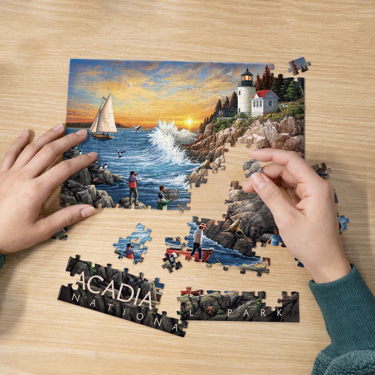 Acadia National Park | 210 Piece Personal Puzzle