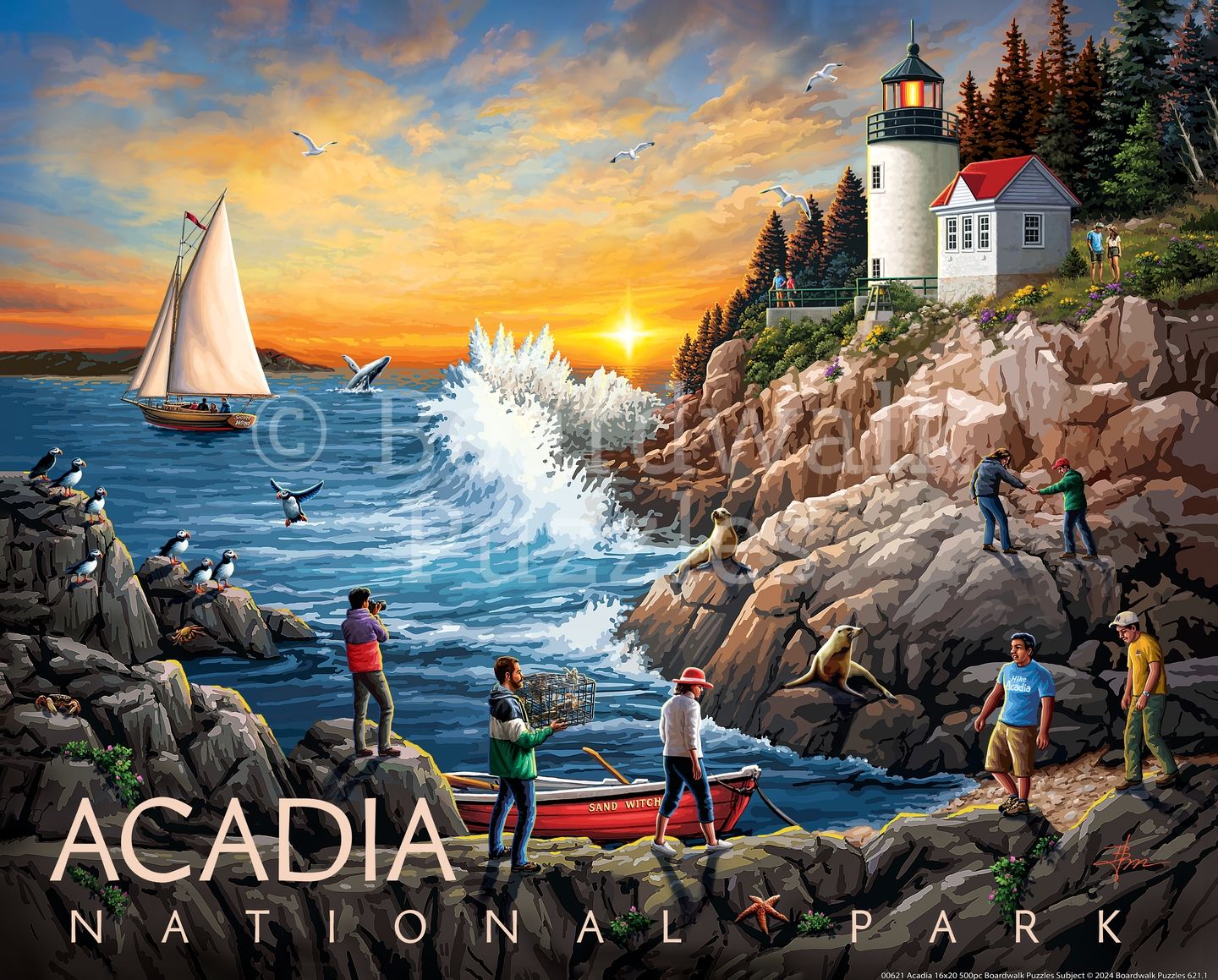 Acadia National Park | 210 Piece Personal Puzzle