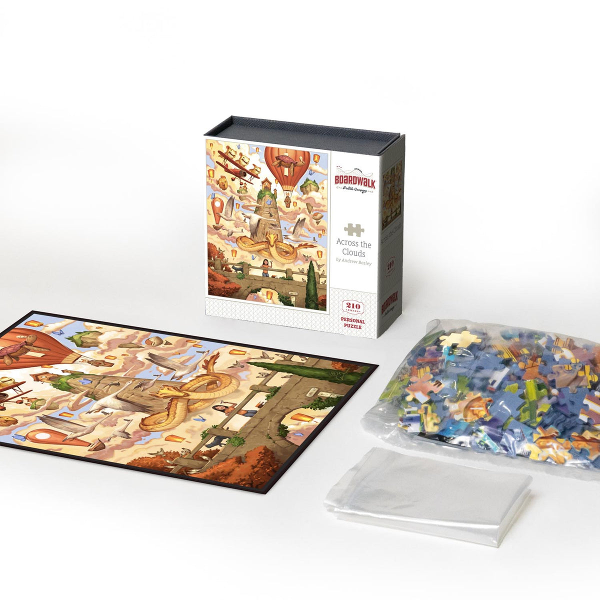 Across the Clouds | 210 Piece Personal Puzzle